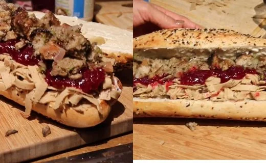Add Cranberry Sauce and Serve