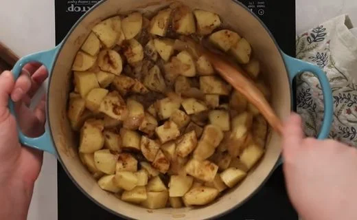 Add Potatoes and Seasonings