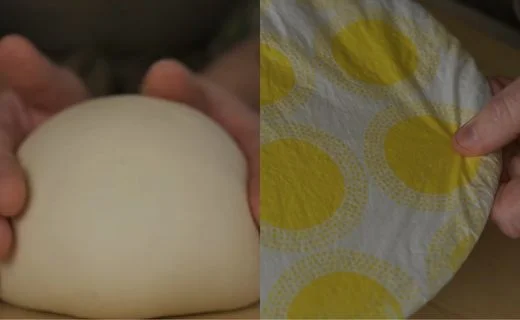 Add Salt and Knead & Form a Tight Dough Ball