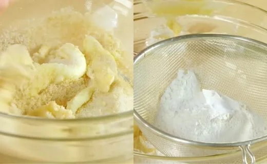Add Wet Ingredients & Combine Dry Ingredients