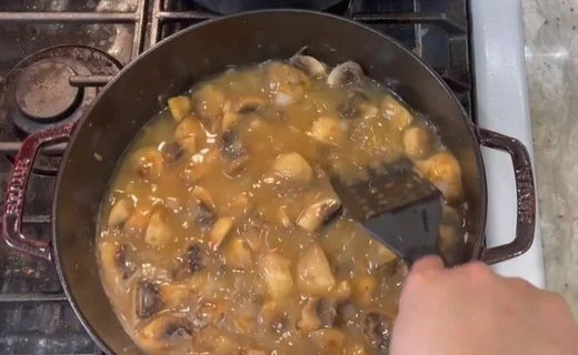 Build the Riesling Sauce