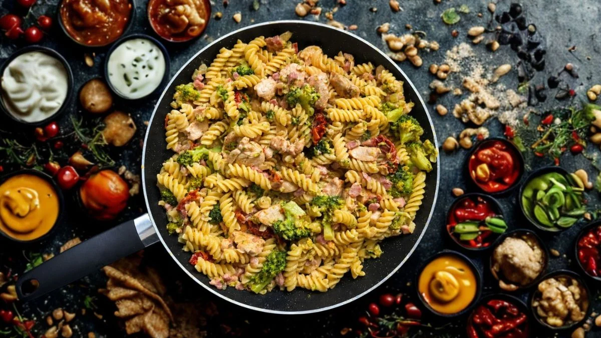 California Chicken Cafe Broccoli Pasta Salad Recipe