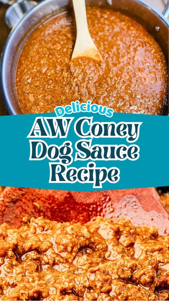 Copycat AW Coney Dog Sauce Recipe