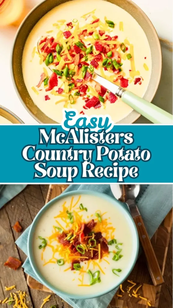 Copycat McAlisters Country Potato Soup Recipe