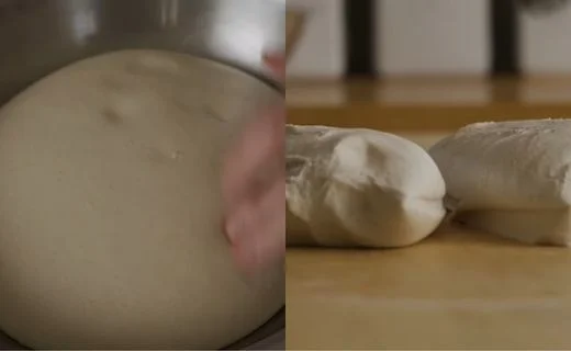 First Fermentation & Divide the Dough