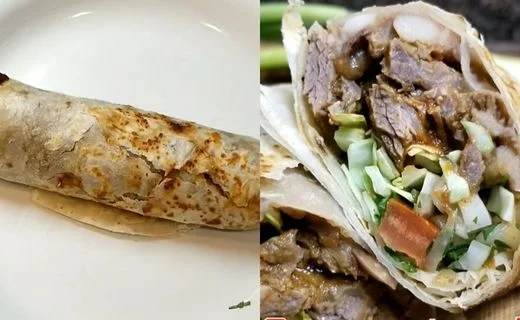 Fold and Roll the Burrito