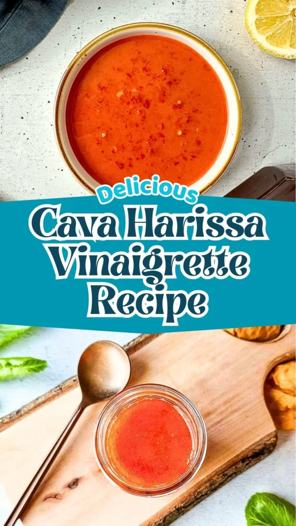Harissa VinaigretteCava Recipe