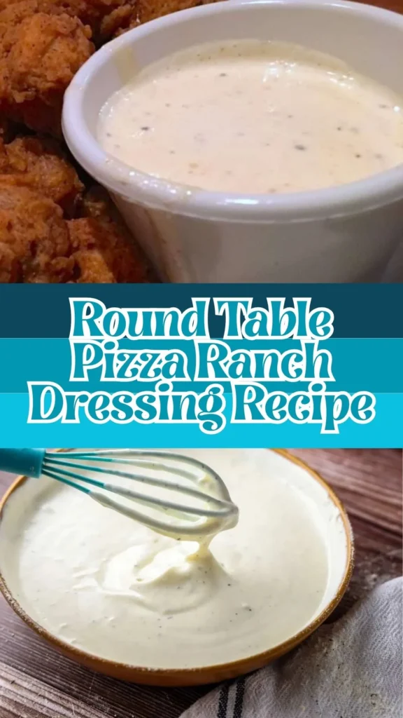 Homemade Round Table Pizza Ranch Dressing