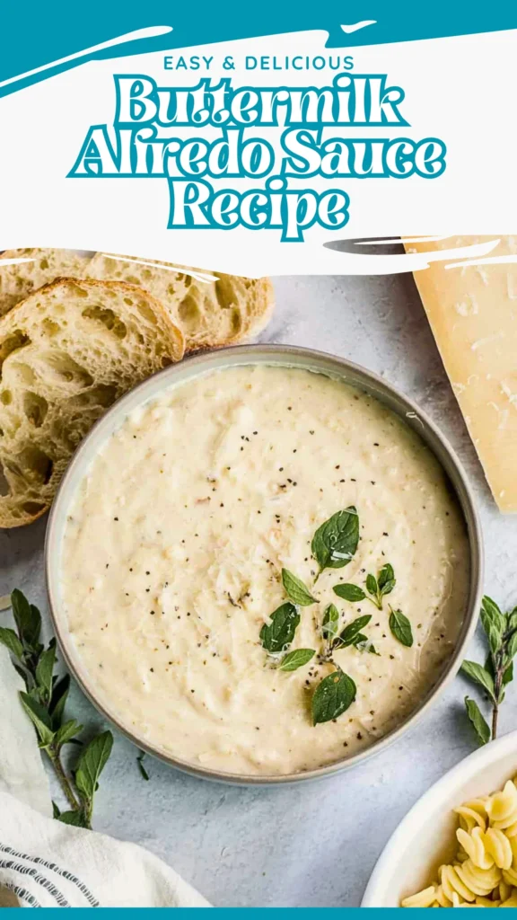 How to make Buttermilk Alfredo Sauce