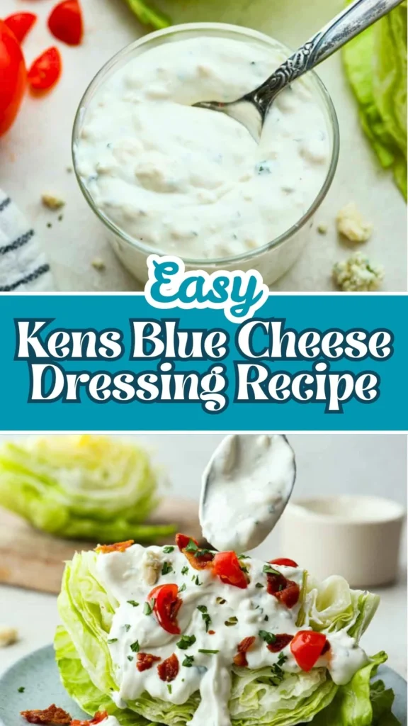 How to make Kens Blue Cheese Dressing