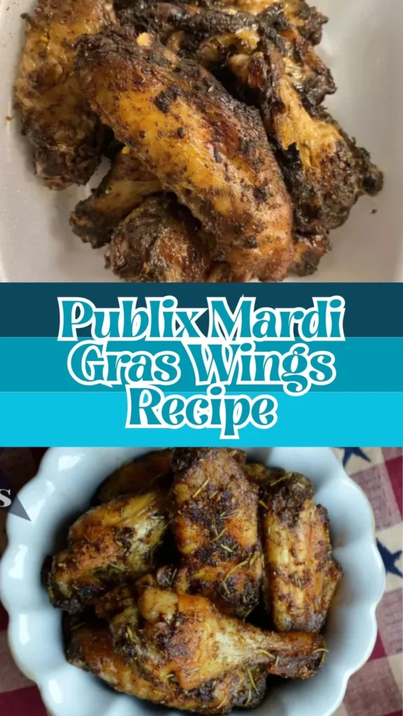 How to make Publix Mardi Gras Wings