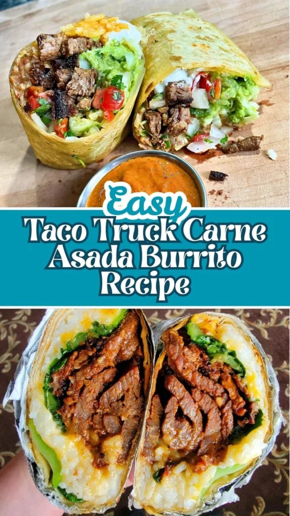 How to make Taco Truck Carne Asada Burrito