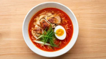 Korean Spicy Chicken Noodles Recipe