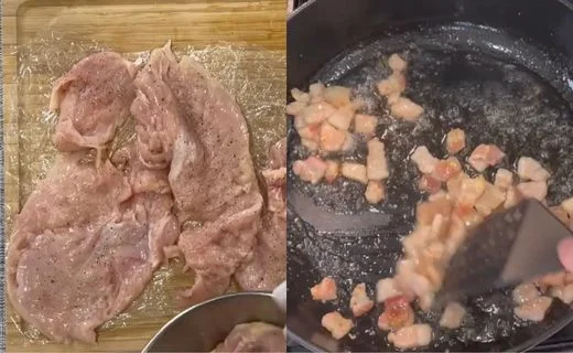 Prepare the Chicken & Cook the Crispy Beef