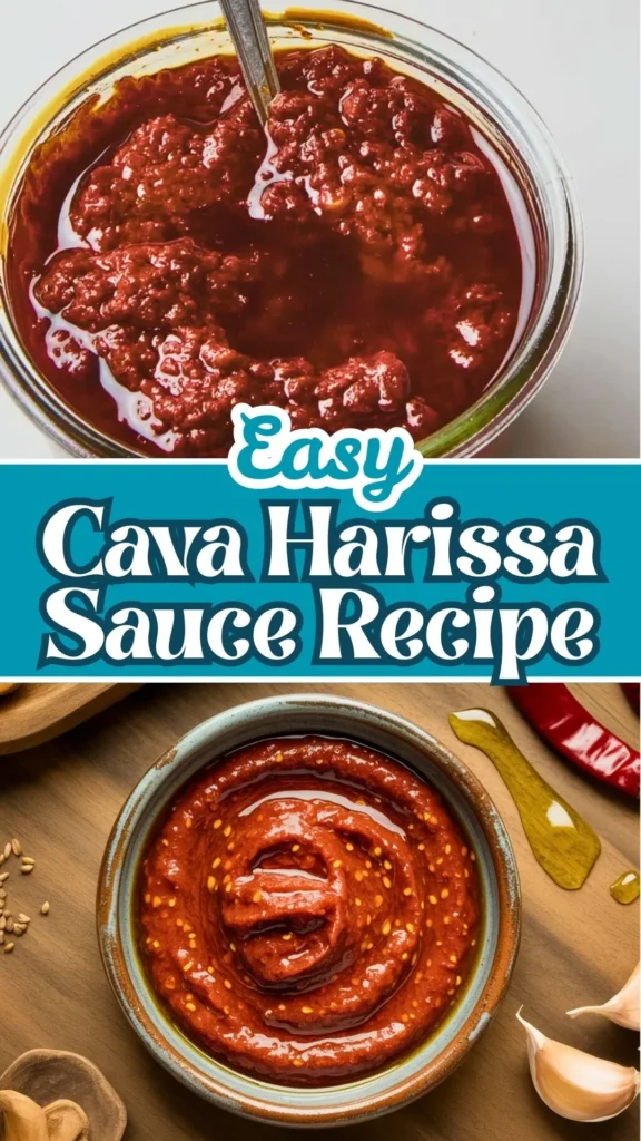 Recipe for Cava Harissa Sauce