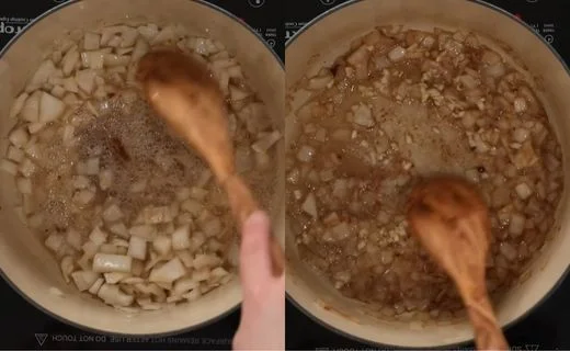 Sauté Onion and Garlic