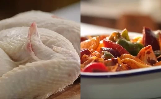 Spatchcock and Score the Chicken